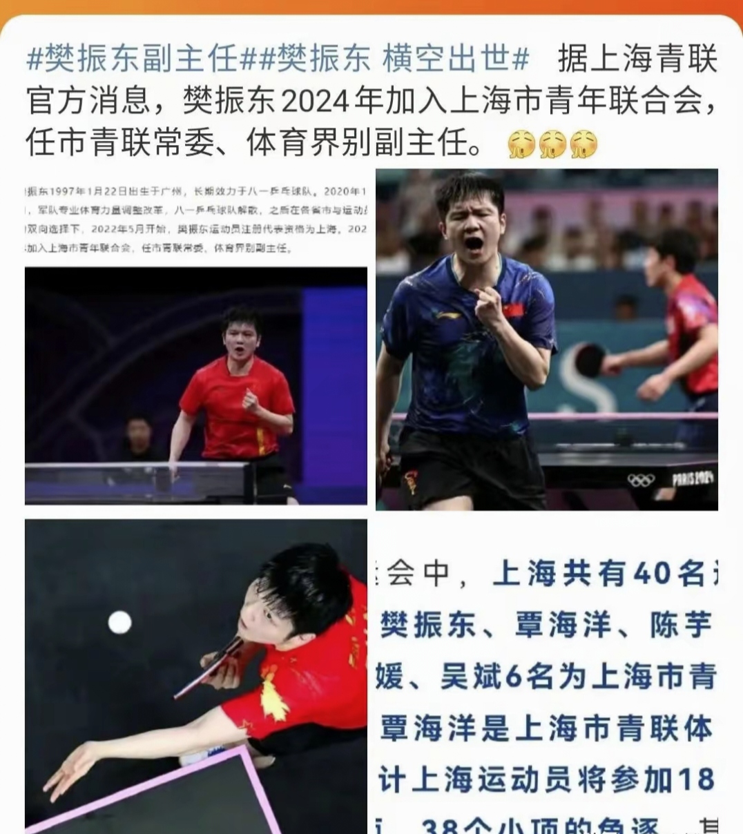 包含德国乒乓球队血洗法国乒乓球队，樊振东统治全场的词条