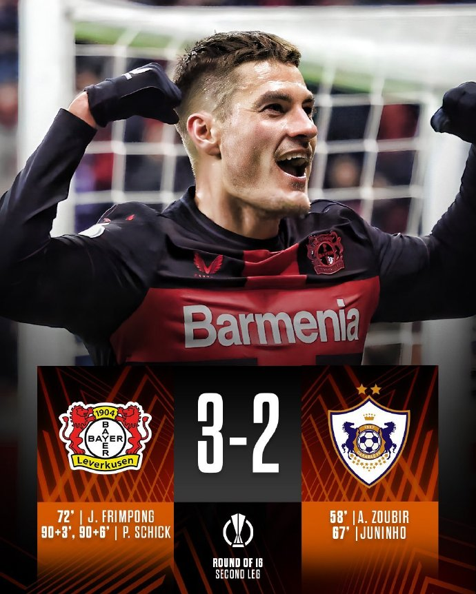 9you娱乐-关于瑞士险胜勒沃库森，迪马利亚关键制胜的信息